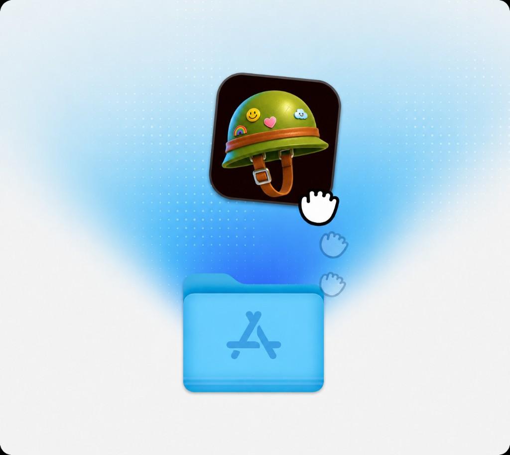Drag the Pink Photos icon into your Applications folder